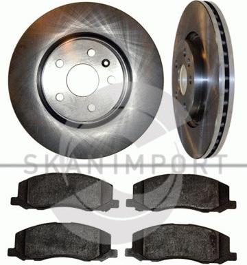 SKANIMPORT 624-6781 - Дисковый тормозной механизм, комплект autospares.lv