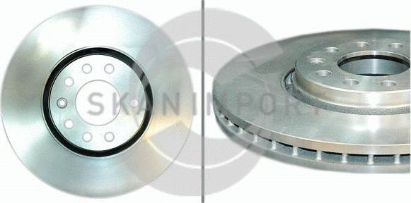 SKANIMPORT 621-500 - Тормозной диск autospares.lv