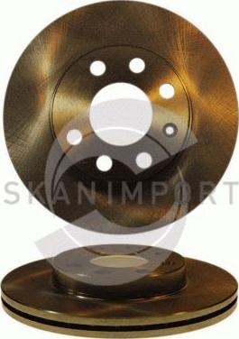 SKANIMPORT 623-2282 - Тормозной диск autospares.lv