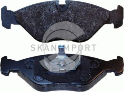 SKANIMPORT BB 9700 - Тормозные колодки, дисковые, комплект autospares.lv