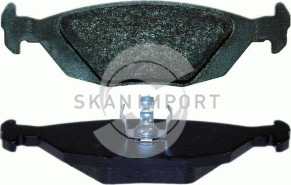 SKANIMPORT BB 5967 - Тормозные колодки, дисковые, комплект autospares.lv