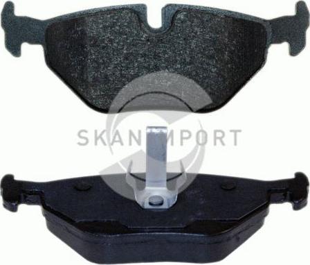 SKANIMPORT BB 8110 - Тормозные колодки, дисковые, комплект autospares.lv