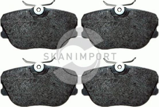 SKANIMPORT BB 3974 - Тормозные колодки, дисковые, комплект autospares.lv