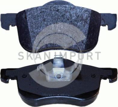 SKANIMPORT BB 2401 - Тормозные колодки, дисковые, комплект autospares.lv