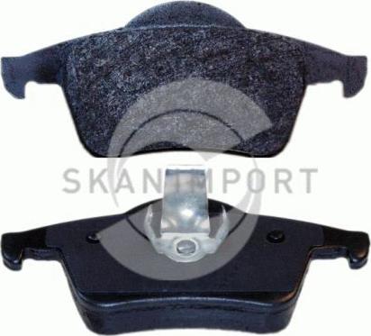 SKANIMPORT BB 2399 - Тормозные колодки, дисковые, комплект autospares.lv