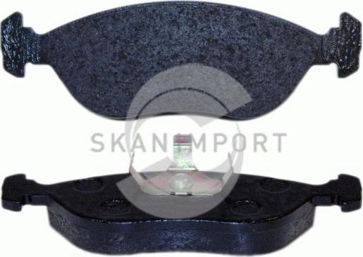 SKANIMPORT BB 703 - Тормозные колодки, дисковые, комплект autospares.lv