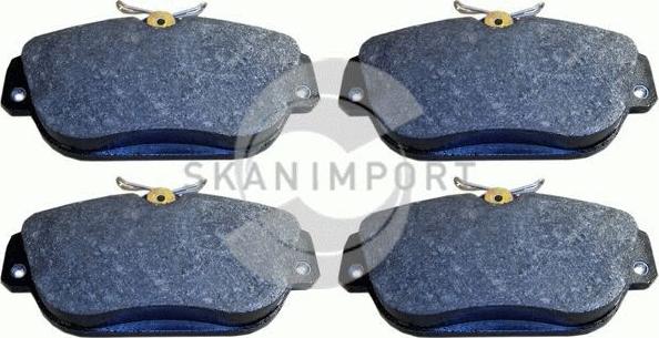 SKANIMPORT BB 737 - Тормозные колодки, дисковые, комплект autospares.lv