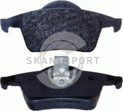 SKANIMPORT BH 2399 - Тормозные колодки, дисковые, комплект autospares.lv