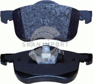 SKANIMPORT BV 2401 - Тормозные колодки, дисковые, комплект autospares.lv