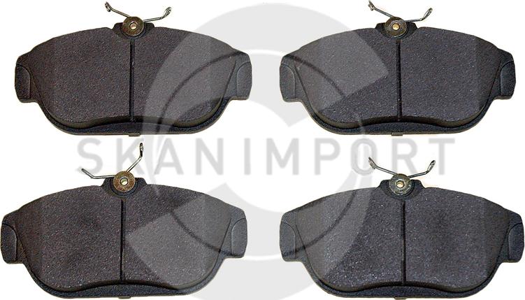 SKANIMPORT BVB 1000 - Тормозные колодки, дисковые, комплект autospares.lv