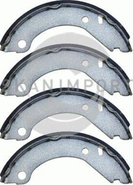 SKANIMPORT HBB 6346 - Комплект тормозов, ручник, парковка autospares.lv