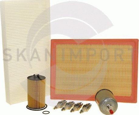 SKANIMPORT SKO-44 - Комплект фильтра autospares.lv