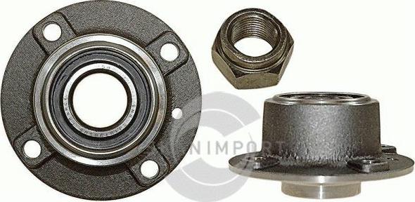 SKANIMPORT WBK 1436 - Подшипник ступицы колеса, комплект autospares.lv