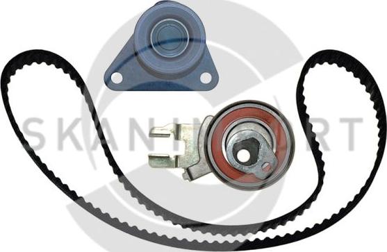 SKANIMPORT ZRS 1727 - Комплект зубчатого ремня ГРМ autospares.lv