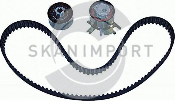 SKANIMPORT ZRS 3649 - Комплект зубчатого ремня ГРМ autospares.lv