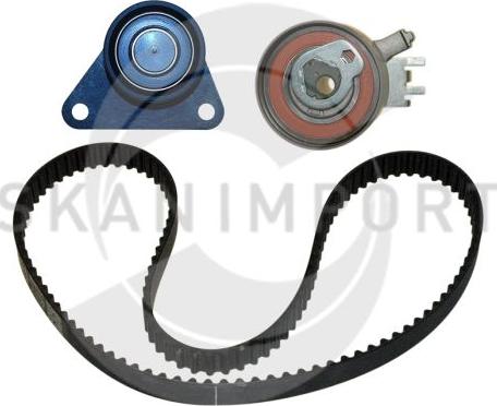 SKANIMPORT ZRS 2328 - Комплект зубчатого ремня ГРМ autospares.lv