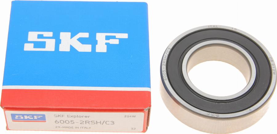 SKF 6005-2RSH/C3 - Подшипник autospares.lv