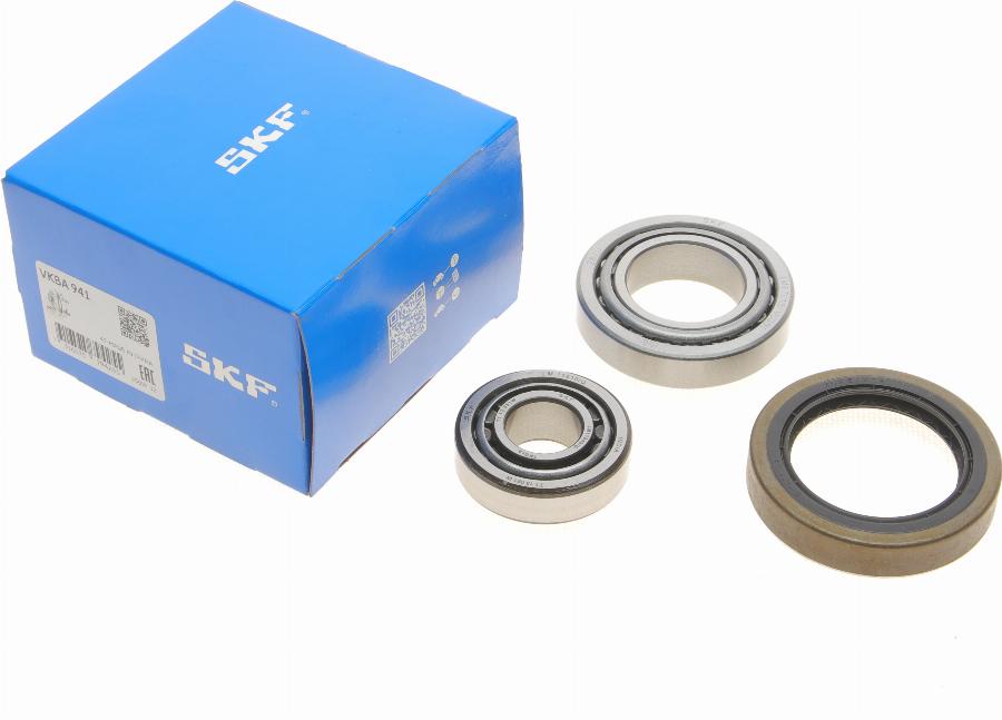 SKF VKBA 941 - Подшипник ступицы колеса, комплект autospares.lv