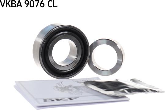 SKF VKBA 9076 CL - Подшипник ступицы колеса, комплект autospares.lv