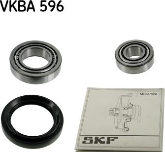 SKF VKBA 596 - Подшипник ступицы колеса, комплект autospares.lv