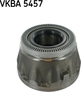 SKF VKBA 5457 - Подшипник ступицы колеса, комплект autospares.lv