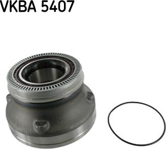 SKF VKBA 5407 - Подшипник ступицы колеса, комплект autospares.lv
