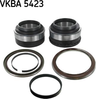 SKF VKBA 5423 - Подшипник ступицы колеса, комплект autospares.lv