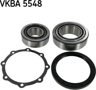 SKF VKBA 5548 - Подшипник ступицы колеса, комплект autospares.lv