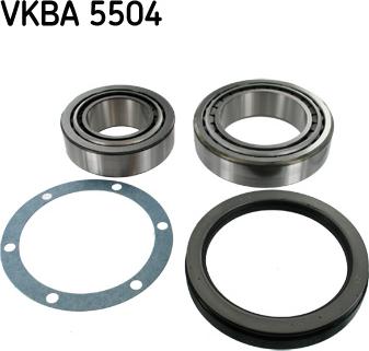 SKF VKBA 5504 - Подшипник ступицы колеса, комплект autospares.lv