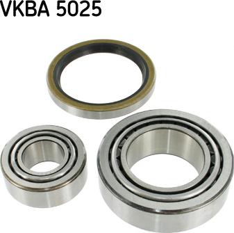 SKF VKBA 5025 - Подшипник ступицы колеса, комплект autospares.lv