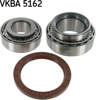 SKF VKBA 5162 - Подшипник ступицы колеса, комплект autospares.lv