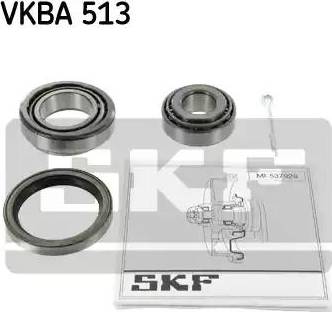 SKF VKBA 513 - Подшипник ступицы колеса, комплект autospares.lv