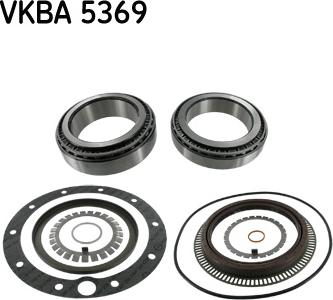 SKF VKBA 5369 - Подшипник ступицы колеса, комплект autospares.lv