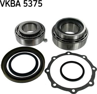 SKF VKBA 5375 - Подшипник ступицы колеса, комплект autospares.lv