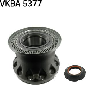 SKF VKBA 5377 - Подшипник ступицы колеса, комплект autospares.lv