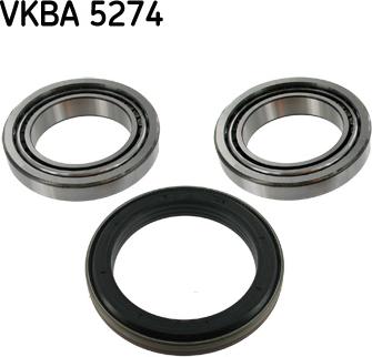 SKF VKBA 5274 - Подшипник ступицы колеса, комплект autospares.lv