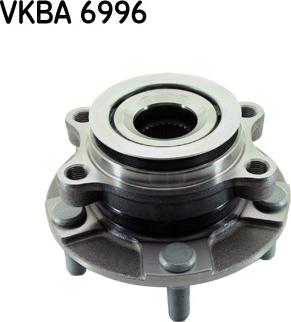 SKF VKBA 6996 - Подшипник ступицы колеса, комплект autospares.lv