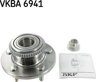 SKF VKBA 6941 - Ступица колеса, поворотный кулак autospares.lv