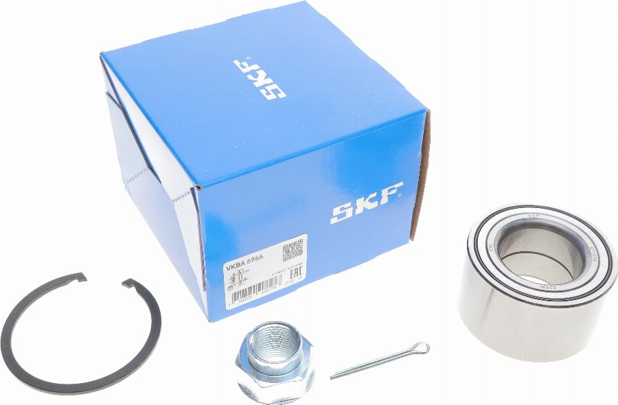 SKF VKBA 6966 - Подшипник ступицы колеса, комплект autospares.lv