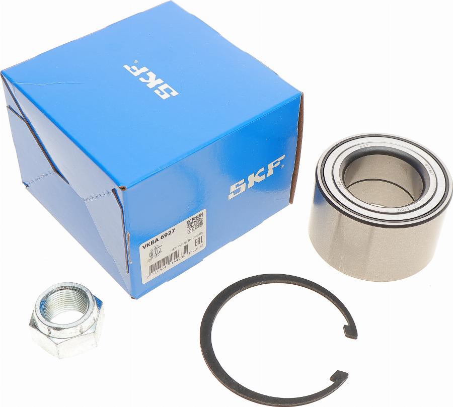 SKF VKBA 6927 - Подшипник ступицы колеса, комплект autospares.lv