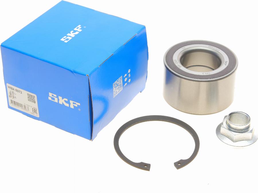 SKF VKBA 6972 - Подшипник ступицы колеса, комплект autospares.lv