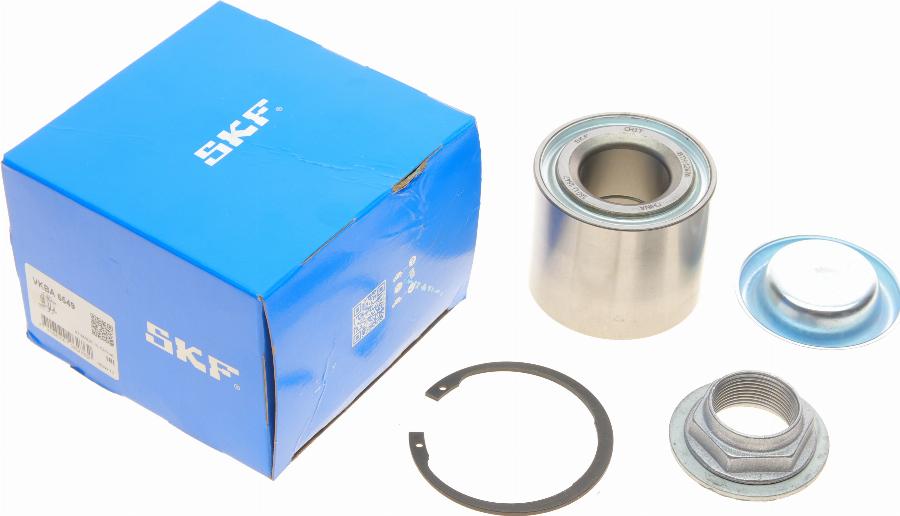 SKF VKBA 6549 - Подшипник ступицы колеса, комплект autospares.lv