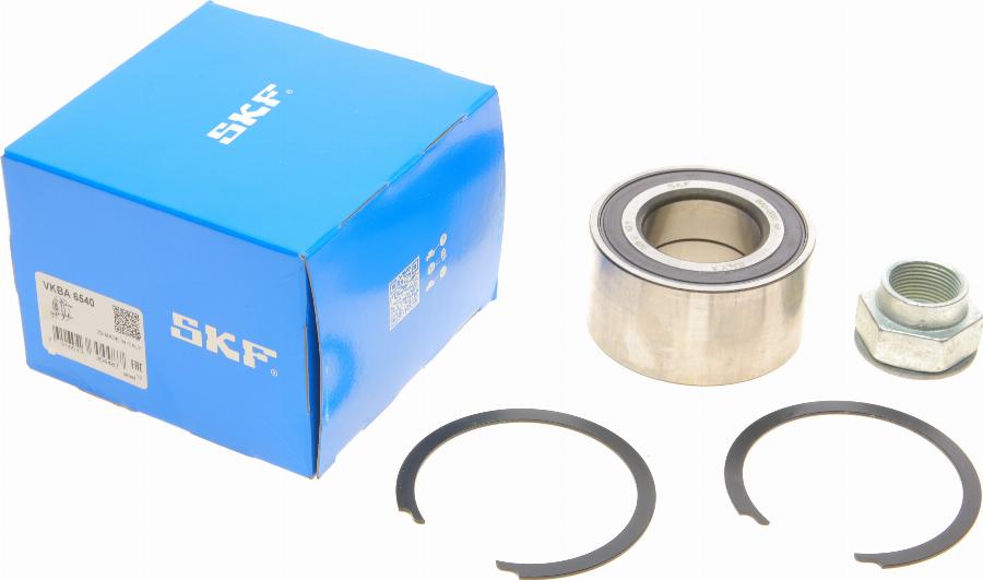 SKF VKBA 6540 - Подшипник ступицы колеса, комплект autospares.lv