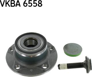 SKF VKBA 6558 - Подшипник ступицы колеса, комплект autospares.lv