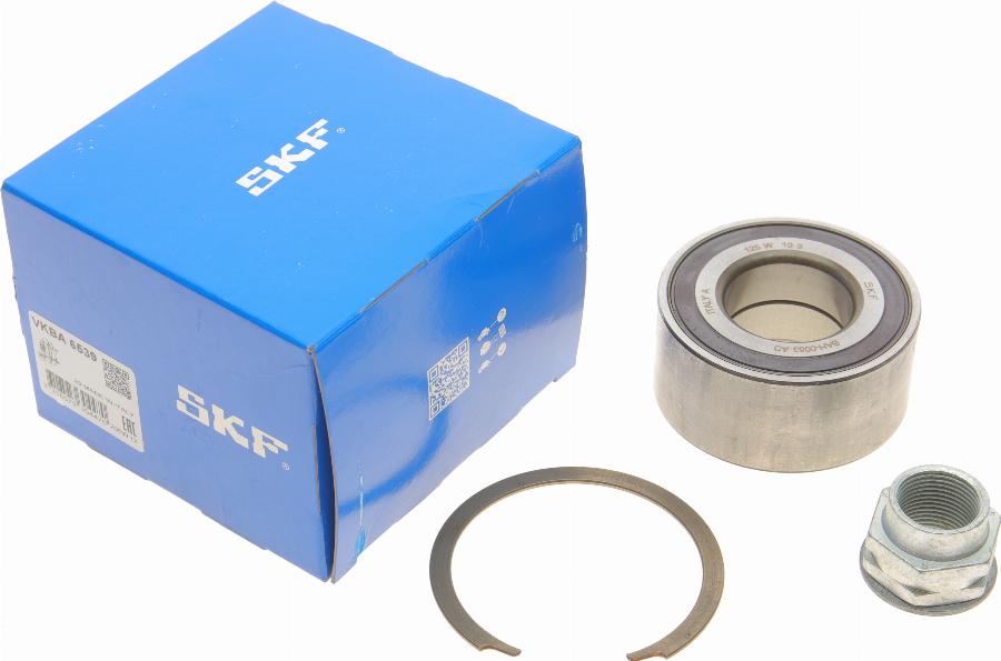 SKF VKBA 6539 - Подшипник ступицы колеса, комплект autospares.lv