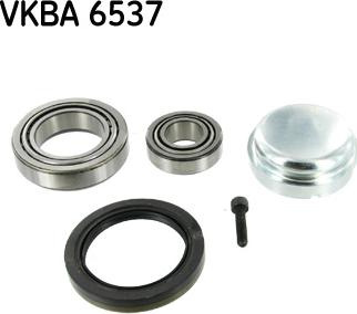 SKF VKBA 6537 - Подшипник ступицы колеса, комплект autospares.lv