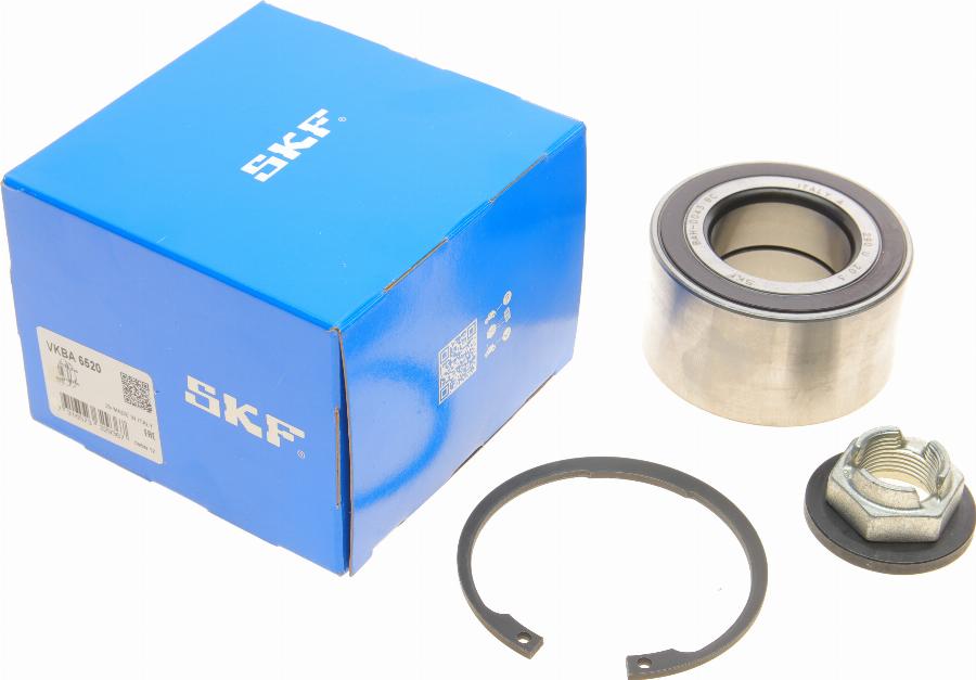 SKF VKBA 6520 - Подшипник ступицы колеса, комплект autospares.lv