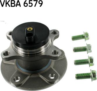 SKF VKBA 6579 - Подшипник ступицы колеса, комплект autospares.lv