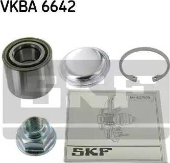SKF VKBA 6642 - Подшипник ступицы колеса, комплект autospares.lv