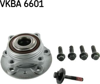 SKF VKBA 6601 - Подшипник ступицы колеса, комплект autospares.lv